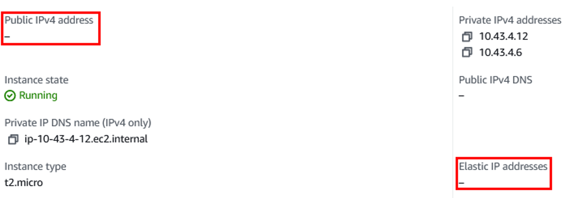 Verify the ENI is attached to the instance