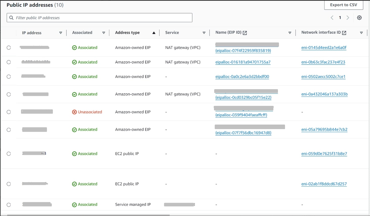 Monitoring Public IPs